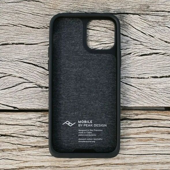 Peak Design Peak Design Mobile Etui Everyday Case Fabric iPhone 14 Pro Max - Szarozielone