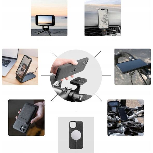 Peak Design Peak Design Mobile Etui Everyday Case Fabric iPhone 14 Pro - Szarozielone
