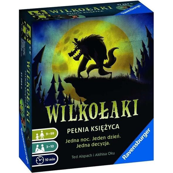Ravensburger Towarzyska gra karciana Wilkołaki Pełnia Księżyca