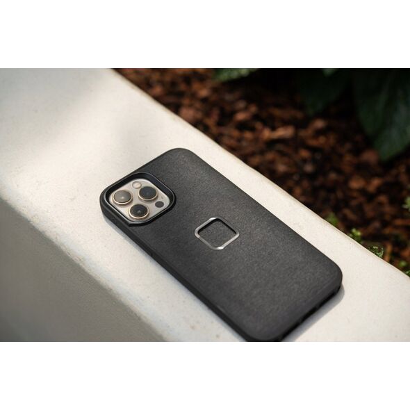 Peak Design Peak Design Mobile Etui Everyday Case Fabric iPhone 14 - Szarozielone