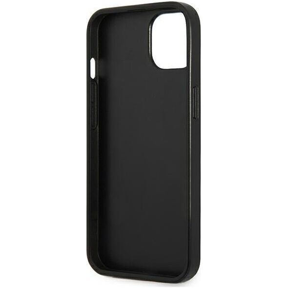 Guess Etui Guess do iPhone 14 Plus 6,7" srebrny/silver hardcase SaffianoTriangle Logo