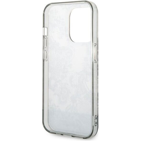 Guess Etui Guess do iPhone 14 Pro Max 6,7" szary/grey hardcase Porcelain Collection
