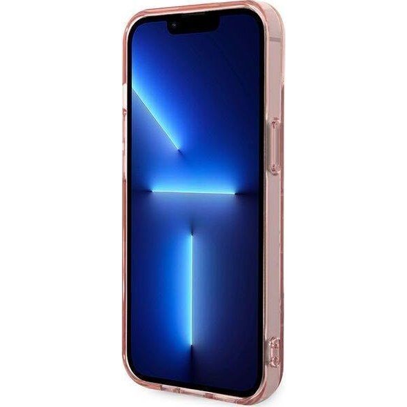 Karl Lagerfeld Etui Karl Lagerfeld do iPhone 14 Plus 6,7" hardcase różowy/pink Mono Vertical Stripe