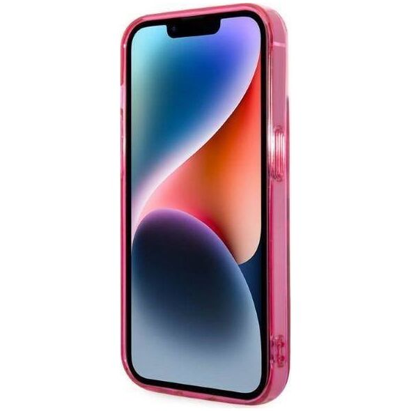 Karl Lagerfeld Etui Karl Lagerfeld do iPhone 14 Plus 6,7" hardcase różowy/pink Gradient Ikonik Karl & Choupette