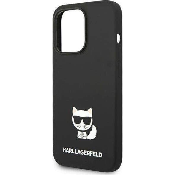 Karl Lagerfeld Etui Karl Lagerfeld do iPhone 14 Pro 6,1" hardcase czarny/black Silicone Choupette Body
