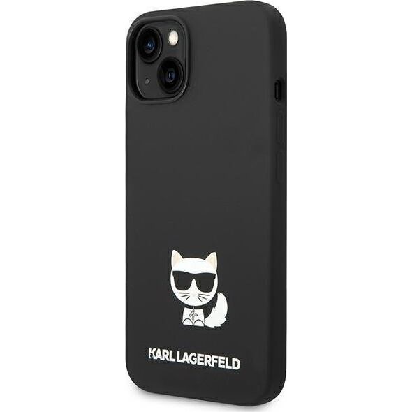 Karl Lagerfeld Etui Karl Lagerfeld do iPhone 14 Plus 6,7" hardcase czarny/black Silicone Choupette Body