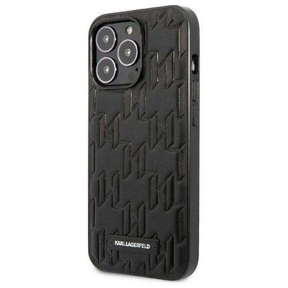 Karl Lagerfeld Etui Karl Lagerfeld do iPhone 13 Pro Max 6,7" hardcase czarny/black Monogram Plaque