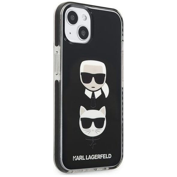 Karl Lagerfeld Etui Karl Lagerfeld do iPhone 13 6,1" hardcase czarny/black Karl&Choupette Head