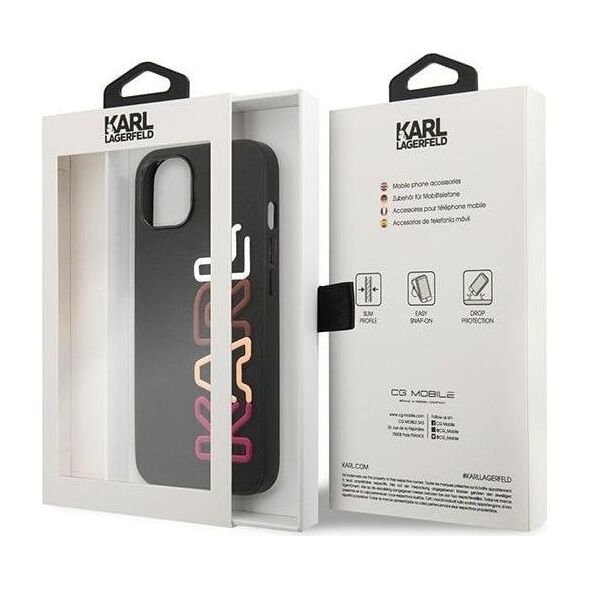 Karl Lagerfeld Etui Karl Lagerfeld do iPhone 13 mini 5,4" czarny/black hardcase Multipink Brand