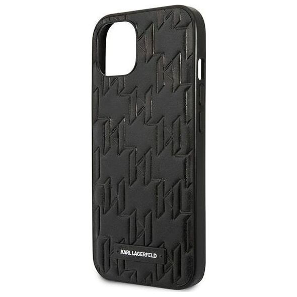 Karl Lagerfeld Etui Karl Lagerfeld do iPhone 13 mini 5,4" hardcase czarny/black Monogram Plaque