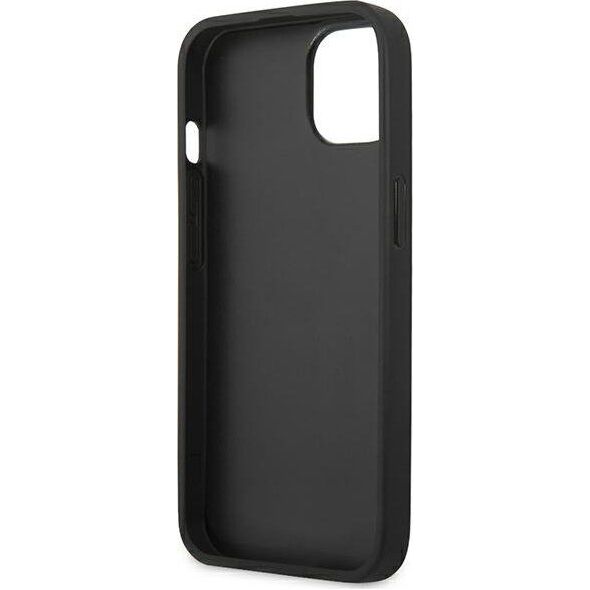 BMW Etui BMW do iPhone 14 Plus 6,7" czarny/black Leather Stamp
