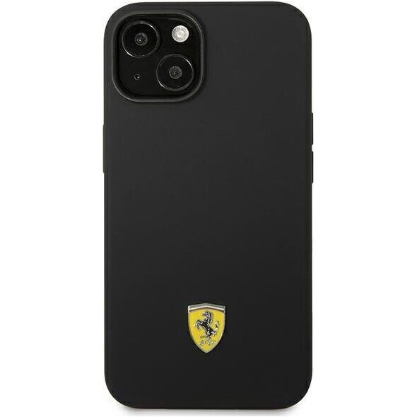 Ferrari Etui Ferrari do iPhone 14 6,1" czarny/black hardcase Silicone Metal Logo