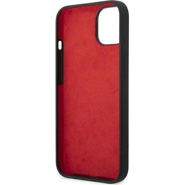 Ferrari Etui Ferrari do iPhone 14 Plus 6,7" czarny/black hardcase Silicone Metal Logo