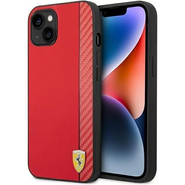 Ferrari Etui Ferrari do iPhone 14 Plus 6,7" czerwony/red hardcase Carbon
