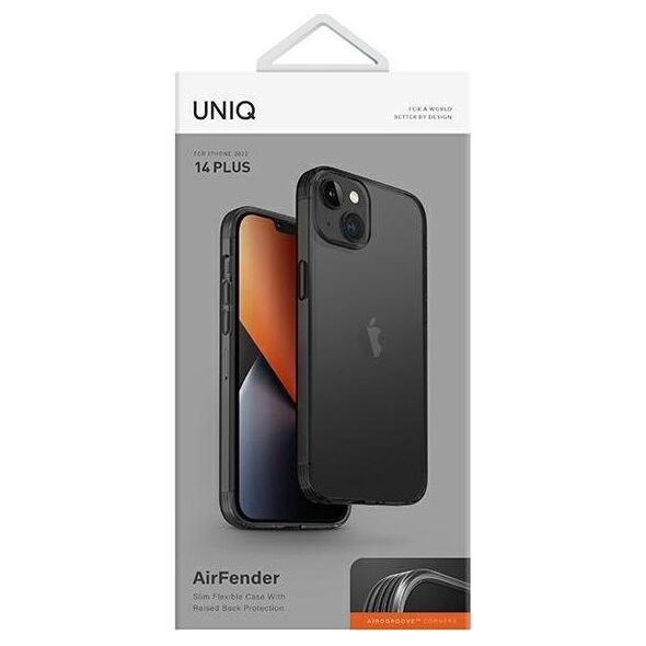 Uniq UNIQ etui Air Fender iPhone 14 Plus 6,7" szary/smoked grey tinted