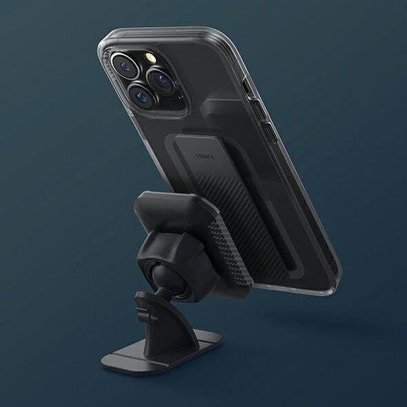 Uniq UNIQ etui Heldro Mount do iPhone 14 Pro Max 6,7" szary/vapour smoke