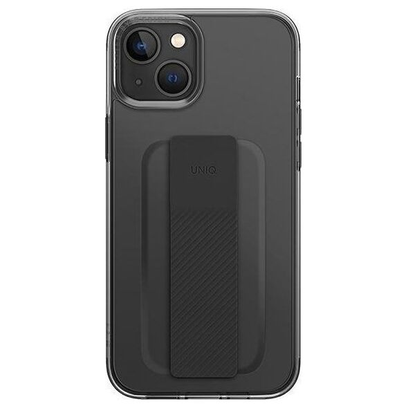 Uniq UNIQ etui Heldro Mount do iPhone 14 6,1" czarny/vapour smoke