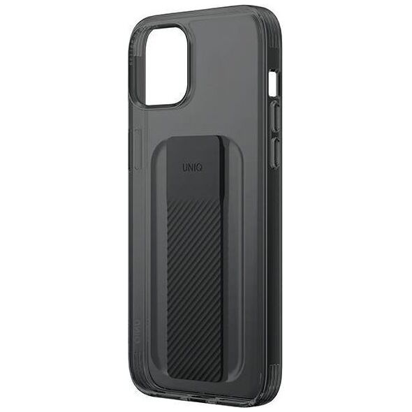Uniq UNIQ etui Heldro Mount do iPhone 14 6,1" czarny/vapour smoke