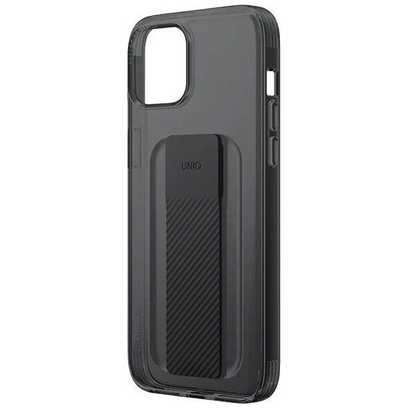 Uniq UNIQ etui Heldro Mount do iPhone 14 Plus 6,7" czarny/vapour smoke
