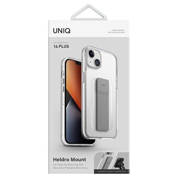 Uniq UNIQ etui Heldro Mount do iPhone 14 Plus 6,7" przeźroczysty/lucent clear