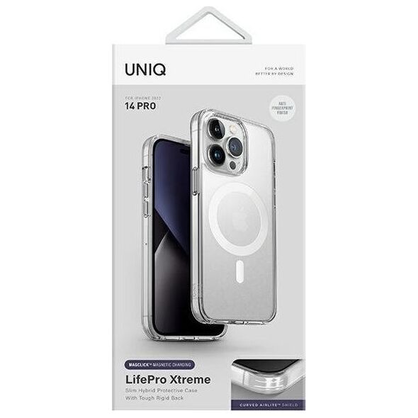 Uniq UNIQ etui LifePro Xtreme iPhone 14 Pro 6,1" Magclick Charging przeźroczysty/frost clear