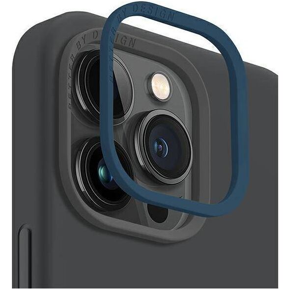 Uniq UNIQ etui Lino Hue do iPhone 14 Plus 6,7" Magclick Charging szary/charcoal grey