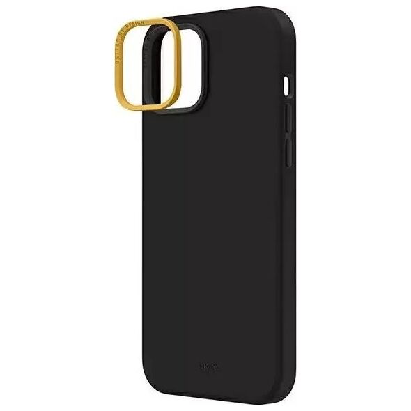 Uniq UNIQ etui Lino iPhone 14 Plus 6,7" czarny/midnight black