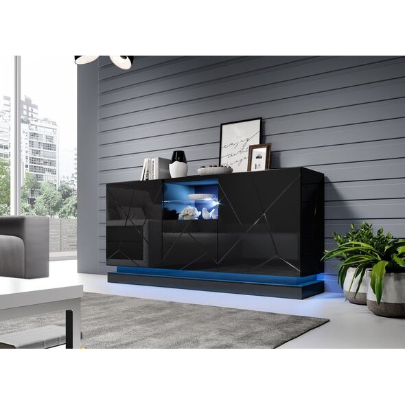 Cama Meble Oświetlenie komoda QIU 2D1K RGB