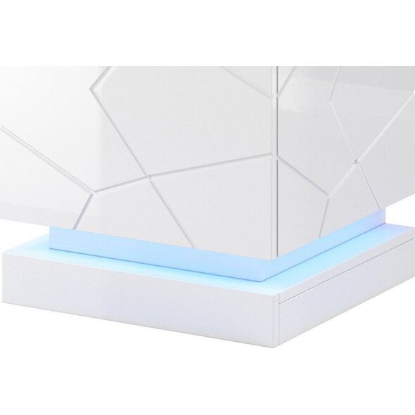 Cama Meble Oświetlenie szafka nocna QIU 2szt. RGB