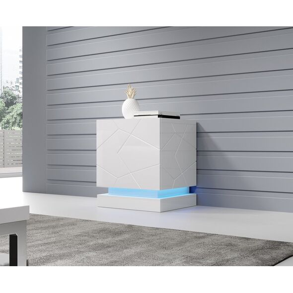 Cama Meble Oświetlenie szafka nocna QIU 2szt. RGB