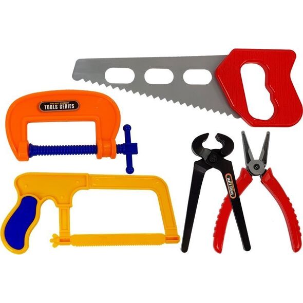 LeanToys Zestaw Narzędzi Mały Majsterkowicz 37 elementów