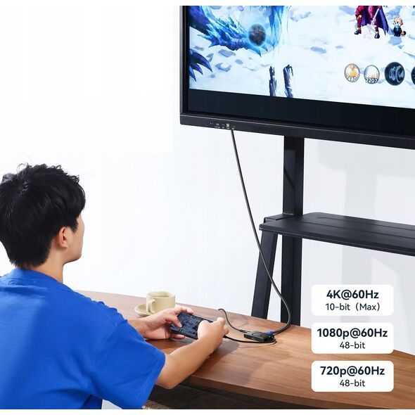 HUB Rozdzielacz 4w1 USB TYPE-C na 1x HDMI 4K 3x USB-C PD3.0 10Gbps / Ulanzi H1