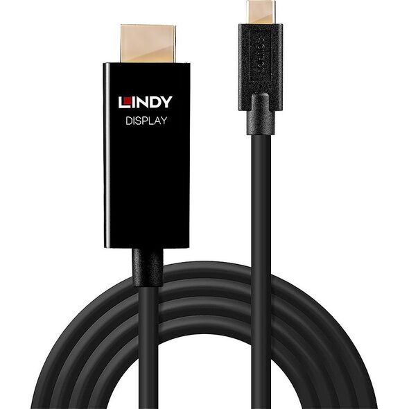 Kabel USB Lindy USB-C - HDMI 3 m Czarny (43293)