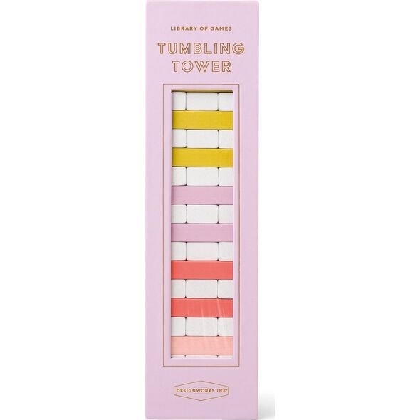 Printworks Gra planszowa - Tumbling Tower - Color Pop (yenga) | DESIGNWORKS INK