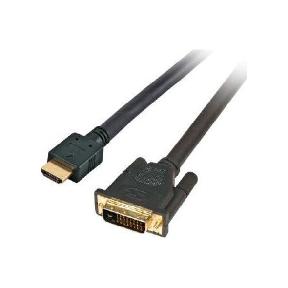 Adapter USB M-CAB M-Cab 7300088 adapter kablowy 2 m HDMI Typu A (Standard) DVI-D Czarny