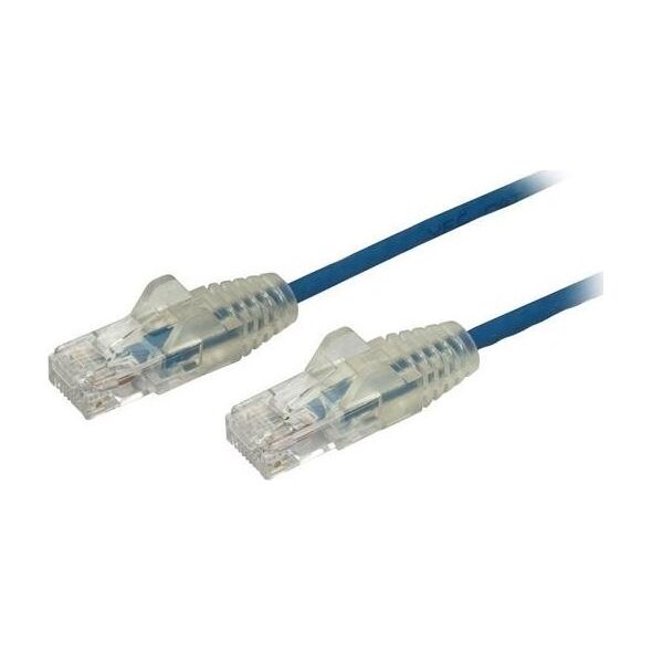 StarTech StarTech N6PAT300CMBLS kabel sieciowy Niebieski 3 m Cat6 U/UTP (UTP)