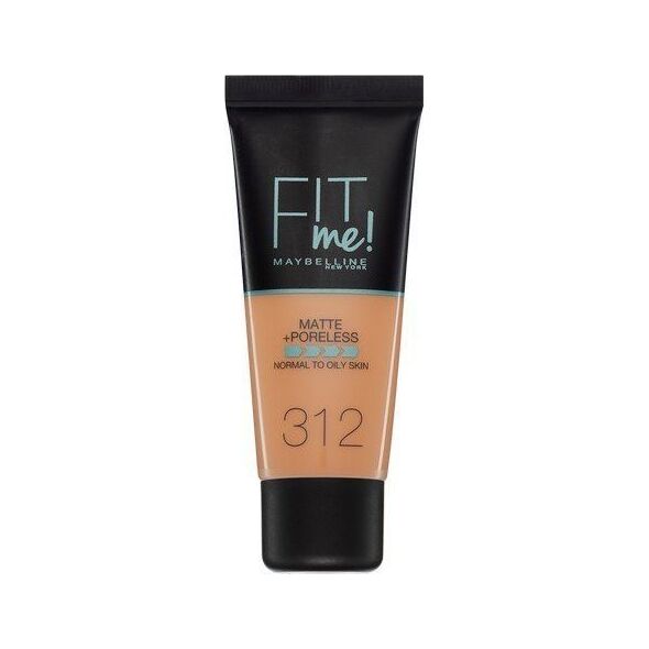 Maybelline  Płynny Podkład do Twarzy Fit me Maybelline (30 ml) - 312 - golden