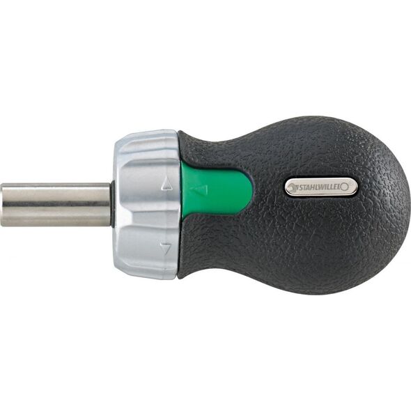 Stahlwille Rękojeść grzechotkowa krótka do końcówek typu BIT 1/4", wewn. 6-kąt