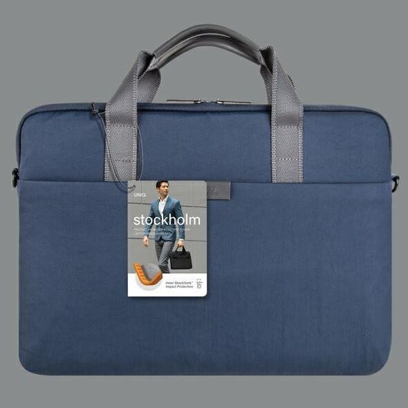 Torba Uniq Torba UNIQ Stockholm laptop Sleeve 16 cali niebieski/abyss blue