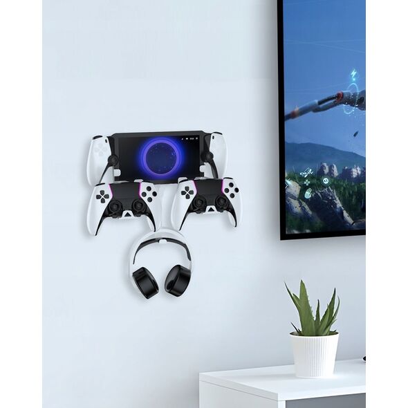 Uchwyt Ścienny na Ścianę Wieszak do Sony PlayStation PS Portal + Akcesoria / P5211-V2