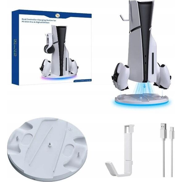 Ładowarka Stacja Dokująca Stojak - Sony PlayStation 5 PS5 SLIM DISC Digital / JYS-5196