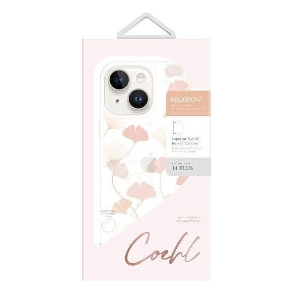 Uniq Etui UNIQ Coehl Meadow Apple iPhone 14 Plus różowy/spring pink