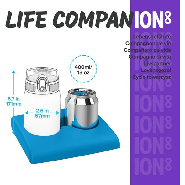 ion8 Butelka bidon na wodę dla dzieci ION8 I8RF350PGPANDA 350 ml panda