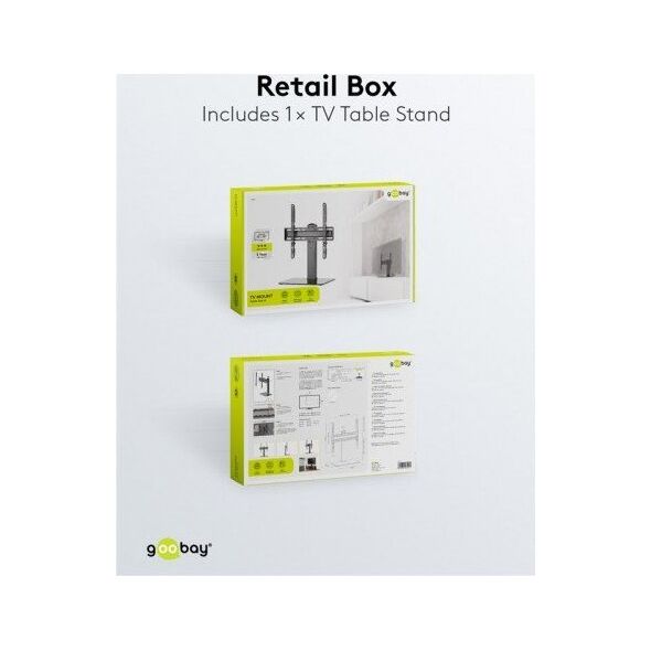Goobay Stojak tv Basic Fix 58524