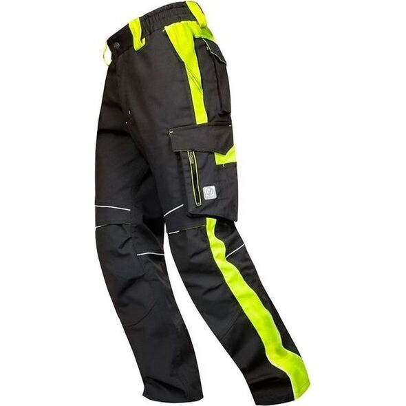 Ardon NEON H6471 - spodnie zimowe do pasa z kieszenią na nakolannki L