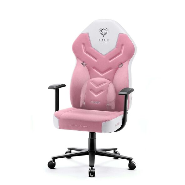 Fotel Diablo Chairs X-Gamer Marshmallow Pink Normal Size