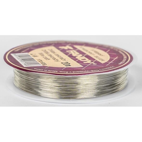 FANDY Drucik metalowy 20m srebrny
