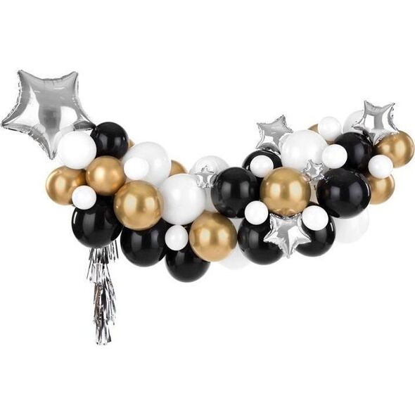 PartyDeco Girlanda balonowa Gwiazdk167x135cm