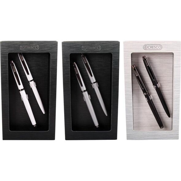 Cresco Pióro + Długopis Maestro Gift Box mix