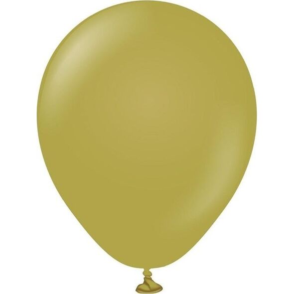 GoDan Balony Beauty&Charm oliwkowe 20szt